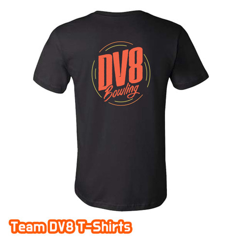 [정품인증] 브런스윅 -  뉴 라운드 티셔츠 팀 DV8 티셔츠 (블랙)