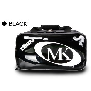 MK 에나멜 2볼 토트백 볼링가방 (블랙)