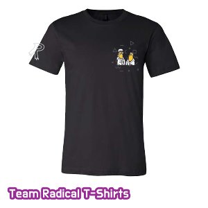[정품인증] 브런스윅 -  뉴 라운드 티셔츠 팀 레디컬 티셔츠 (블랙)